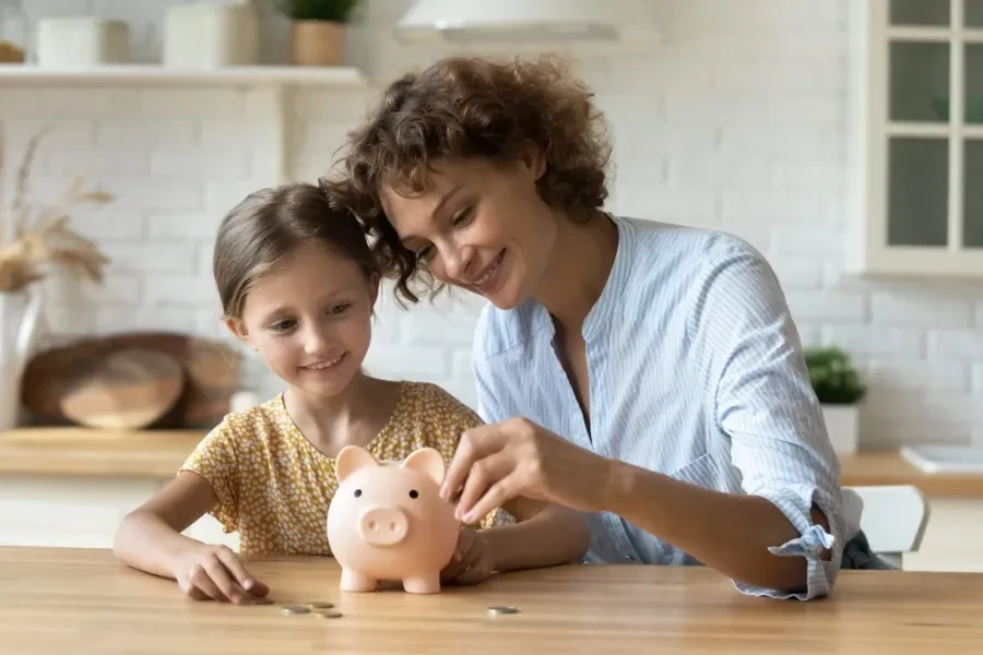 educação financeira filhos